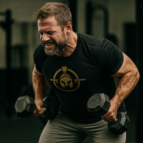 Recruit Level: Chest dumbbell weight training