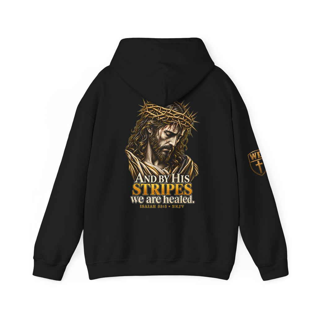 WarDad “By His Stripes” Hoodie | Isaiah 53:5