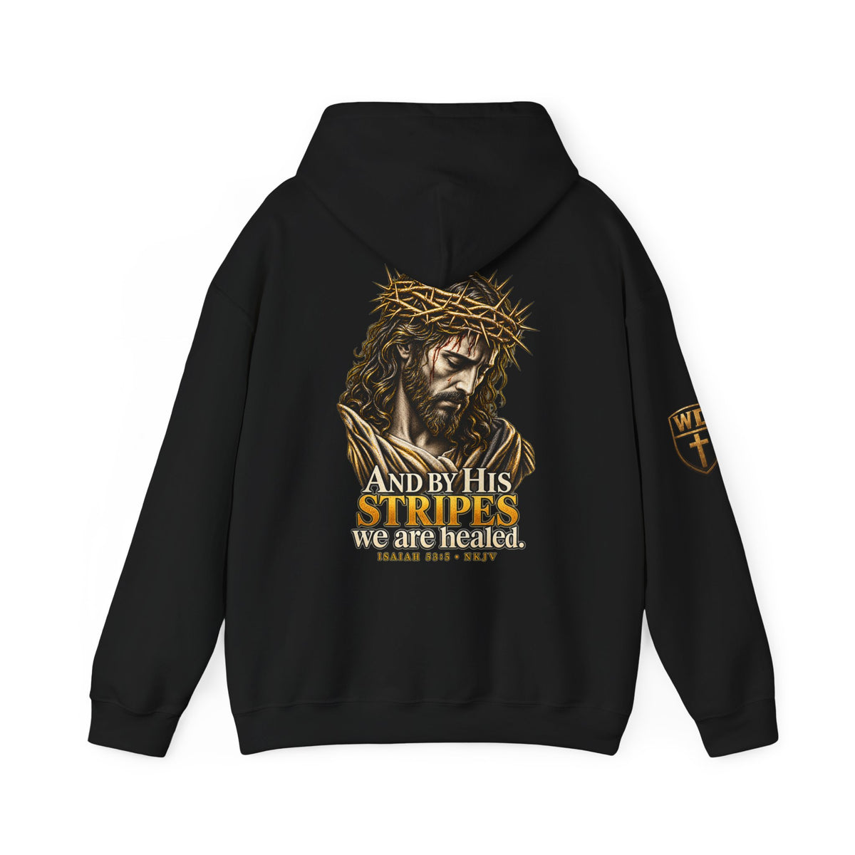 WarDad “By His Stripes” Hoodie | Isaiah 53:5