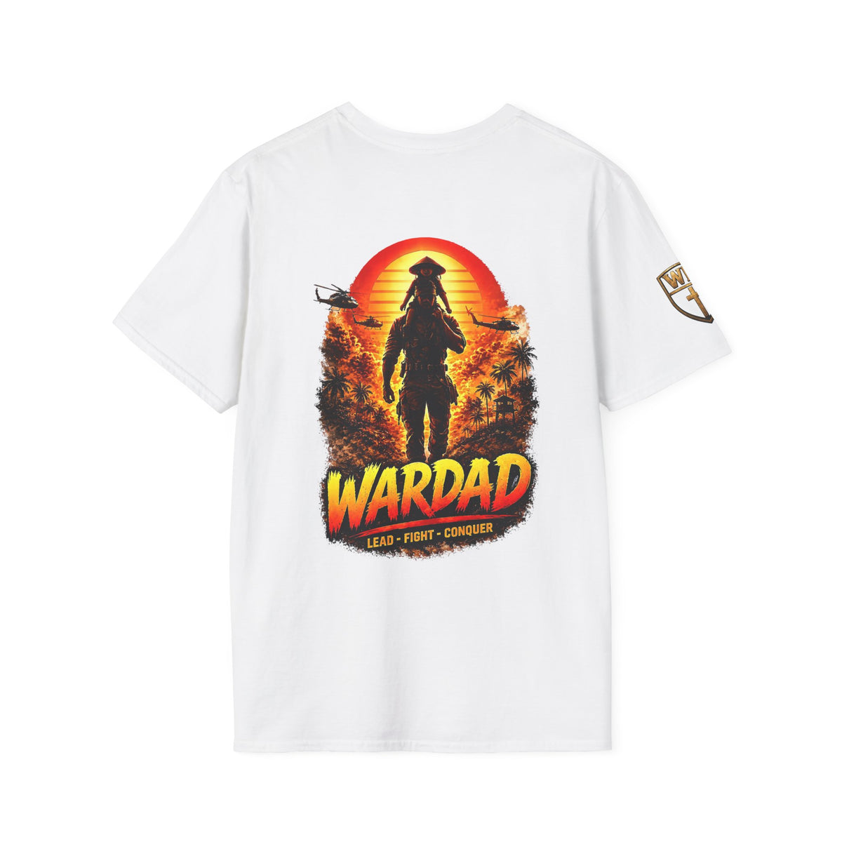 WarDad 80's Sunset Warrior Tee