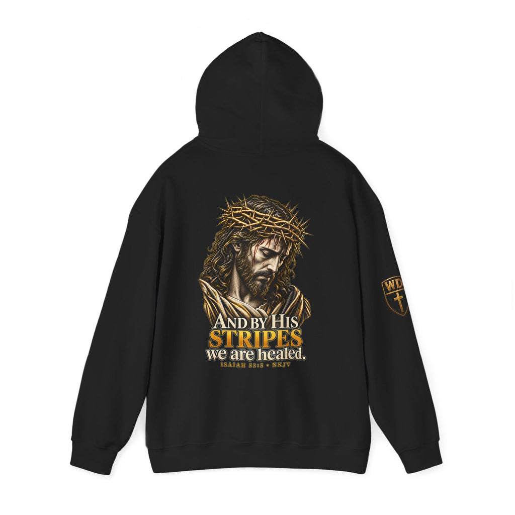 WarDad “By His Stripes” Hoodie | Isaiah 53:5