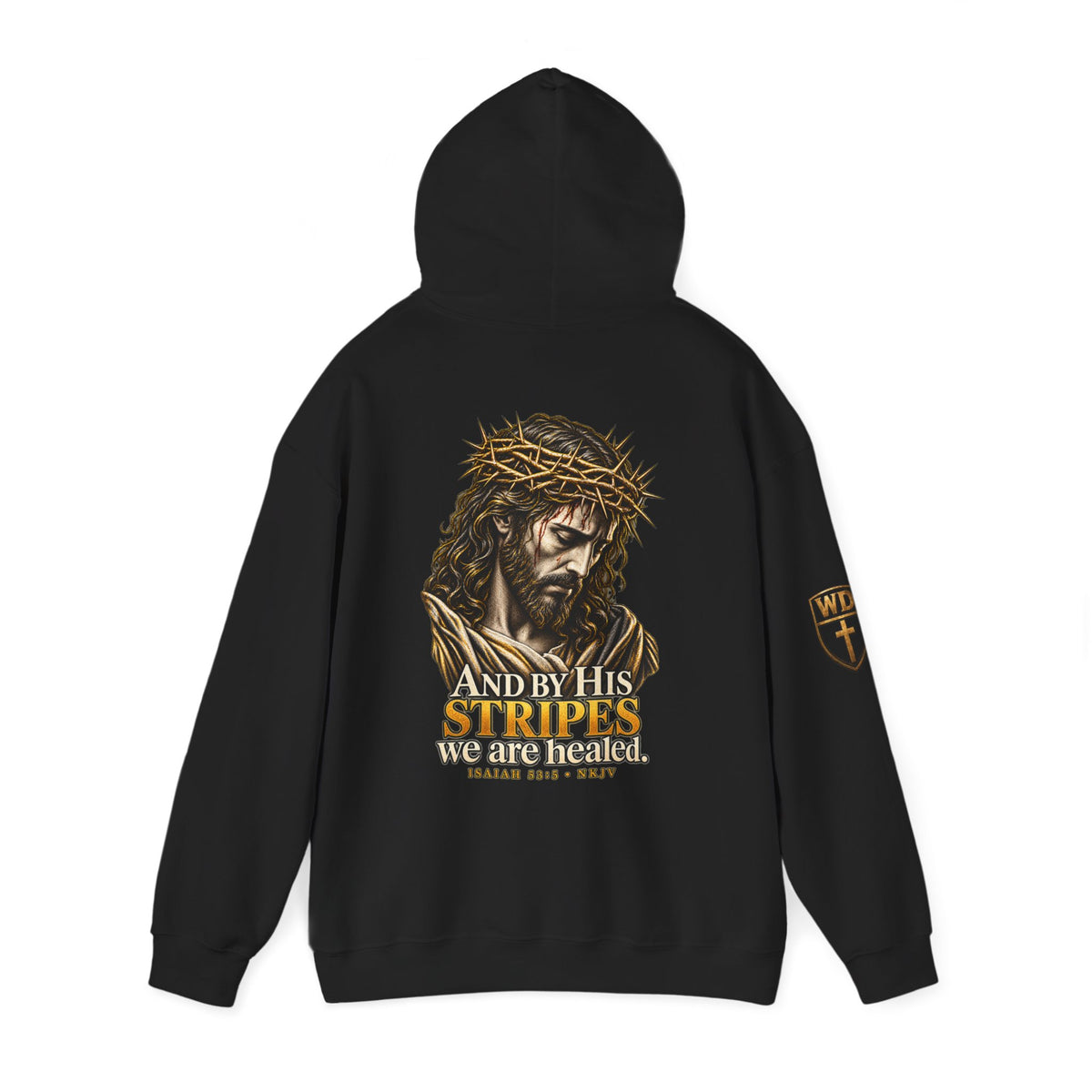 WarDad “By His Stripes” Hoodie | Isaiah 53:5