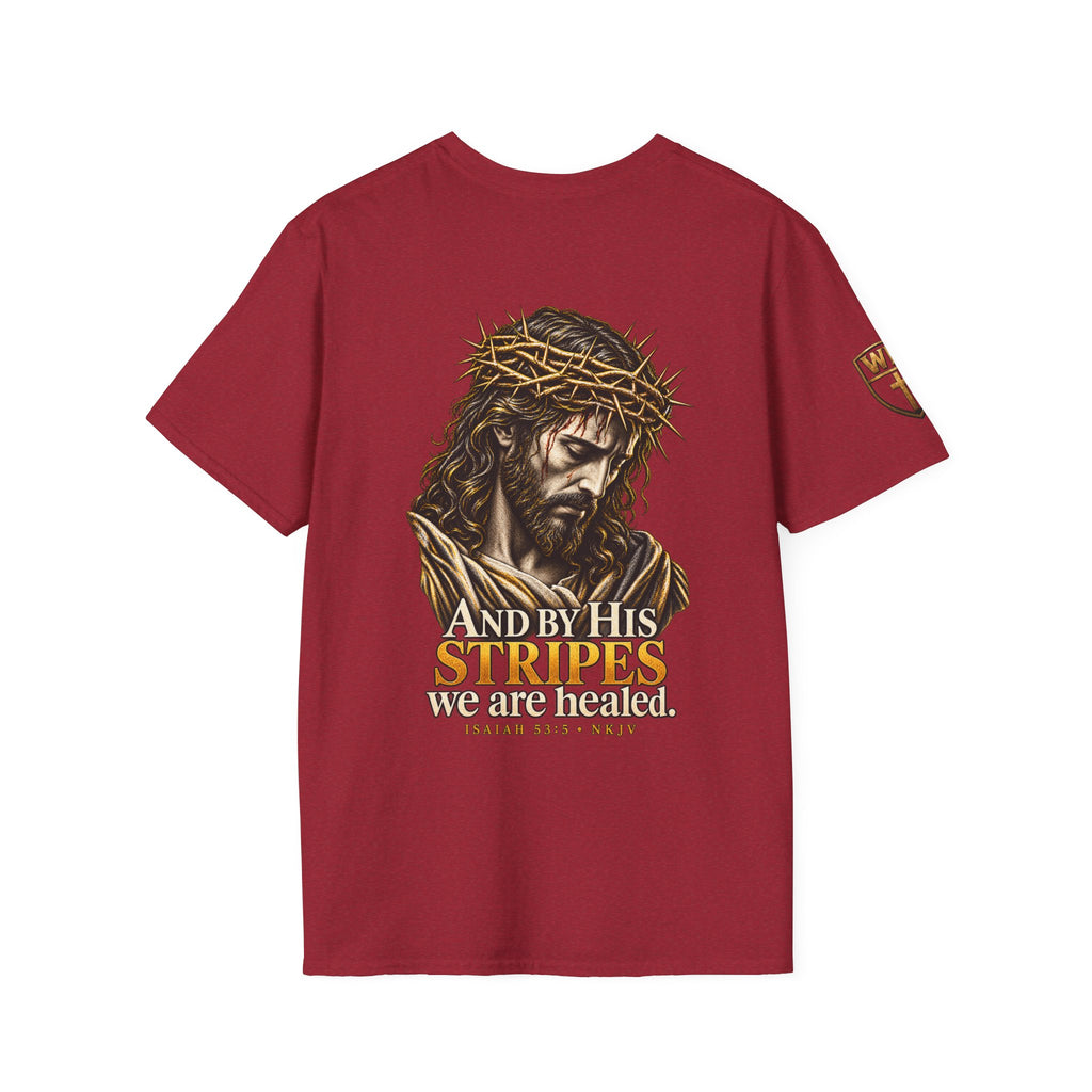 WarDad “By His Stripes” Tee | Isaiah 53:5