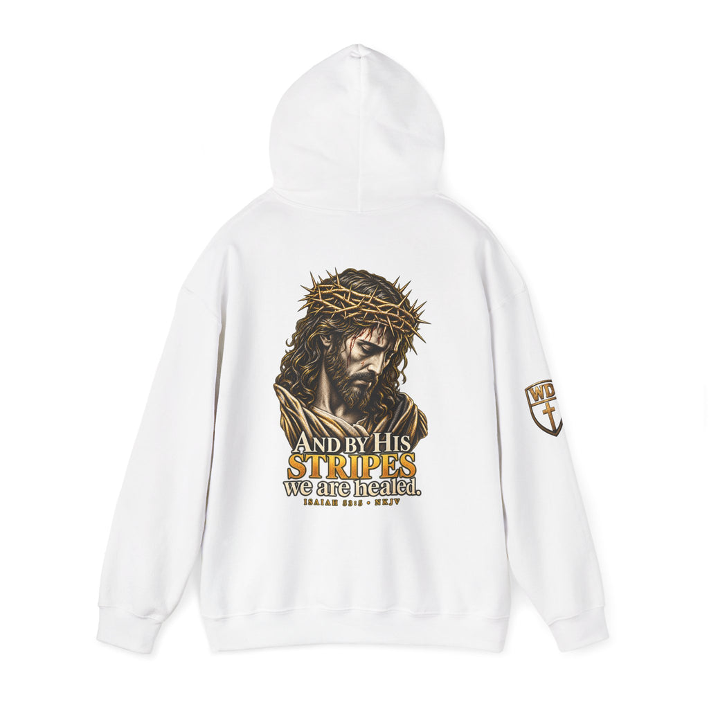 WarDad “By His Stripes” Hoodie | Isaiah 53:5