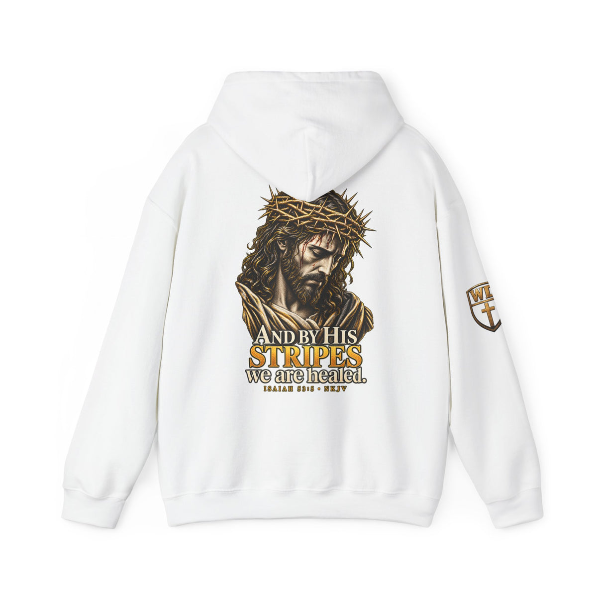 WarDad “By His Stripes” Hoodie | Isaiah 53:5
