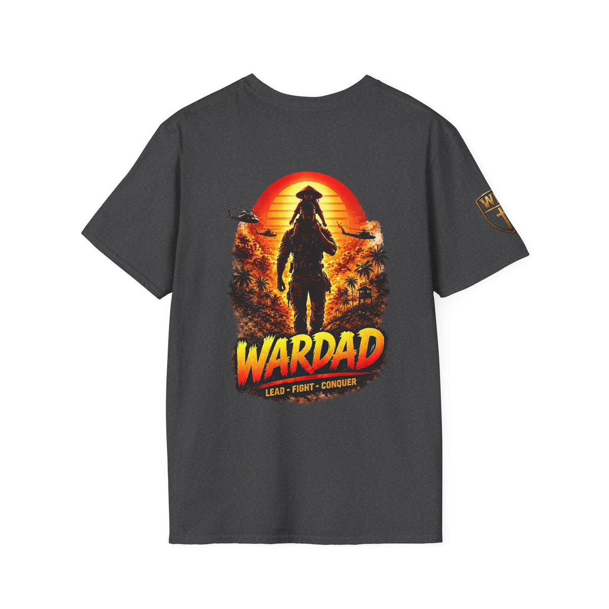 WarDad 80's Sunset Warrior Tee