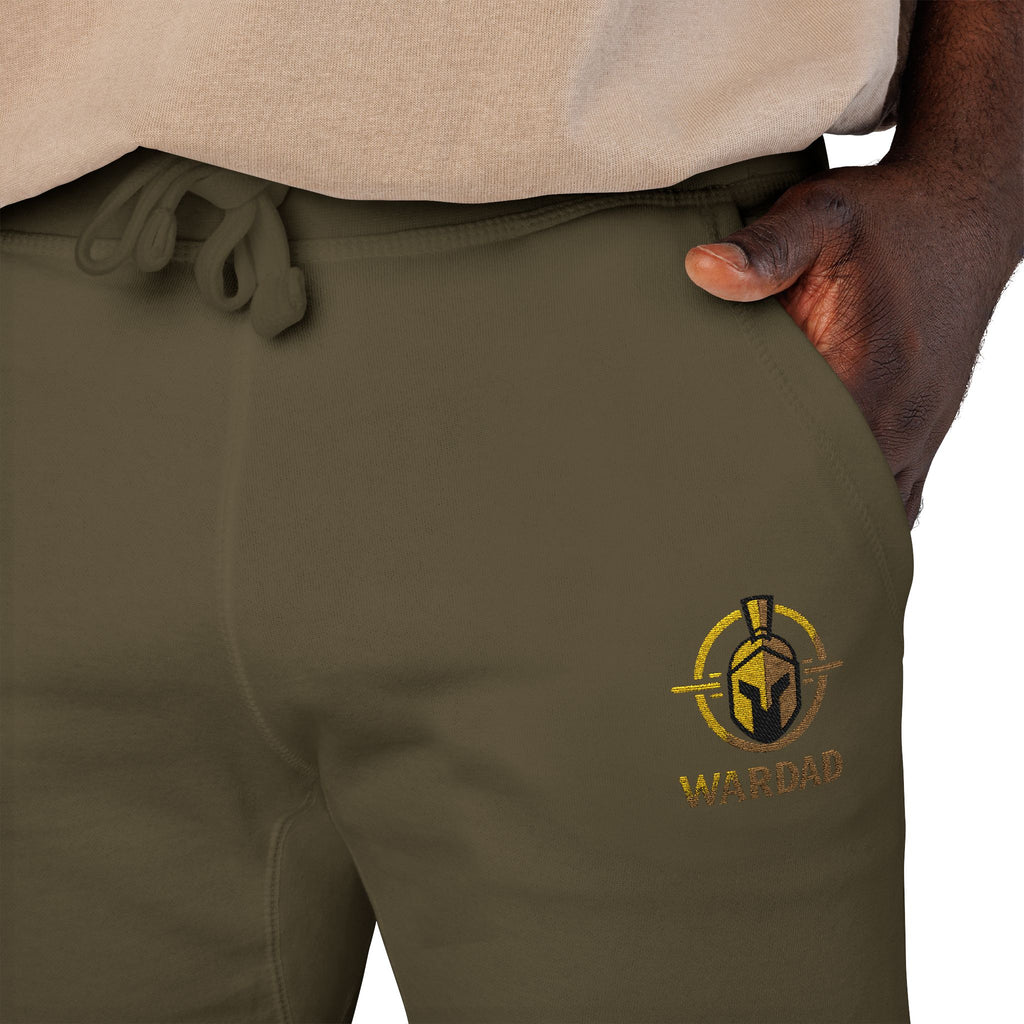 Embroidered WarDad Training Joggers