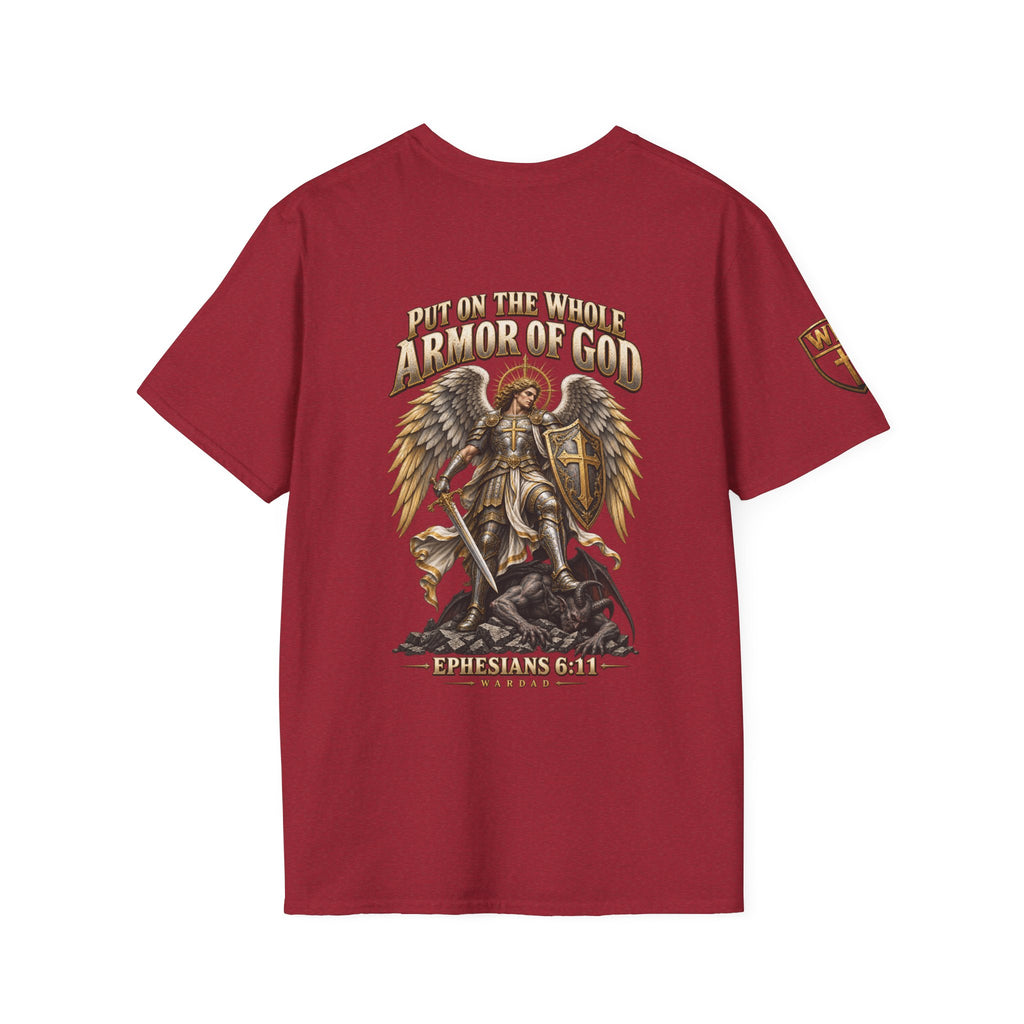 WarDad Saint Michael Armor of God Tee | Ephesians 6:11