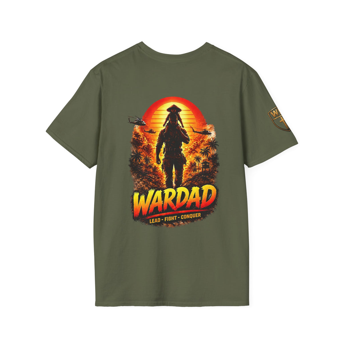 WarDad 80's Sunset Warrior Tee
