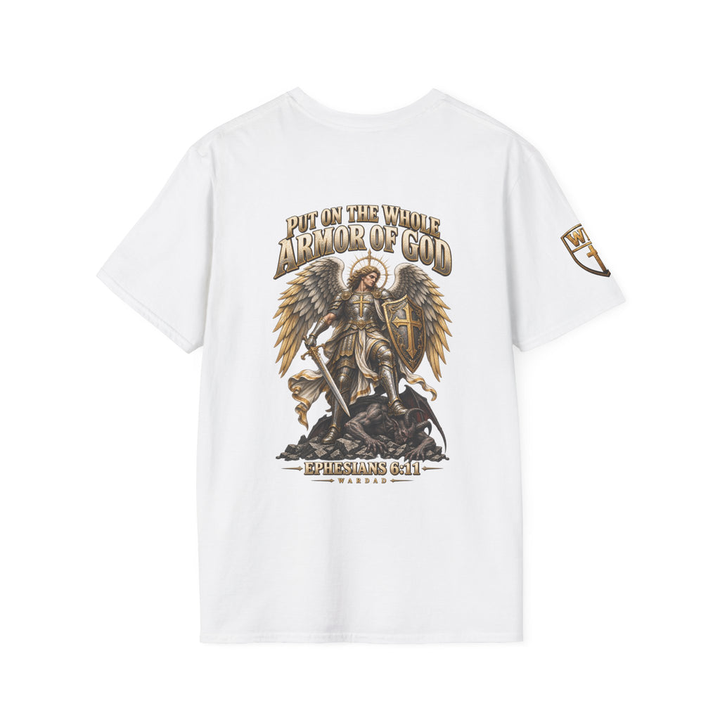 WarDad Saint Michael Armor of God Tee | Ephesians 6:11