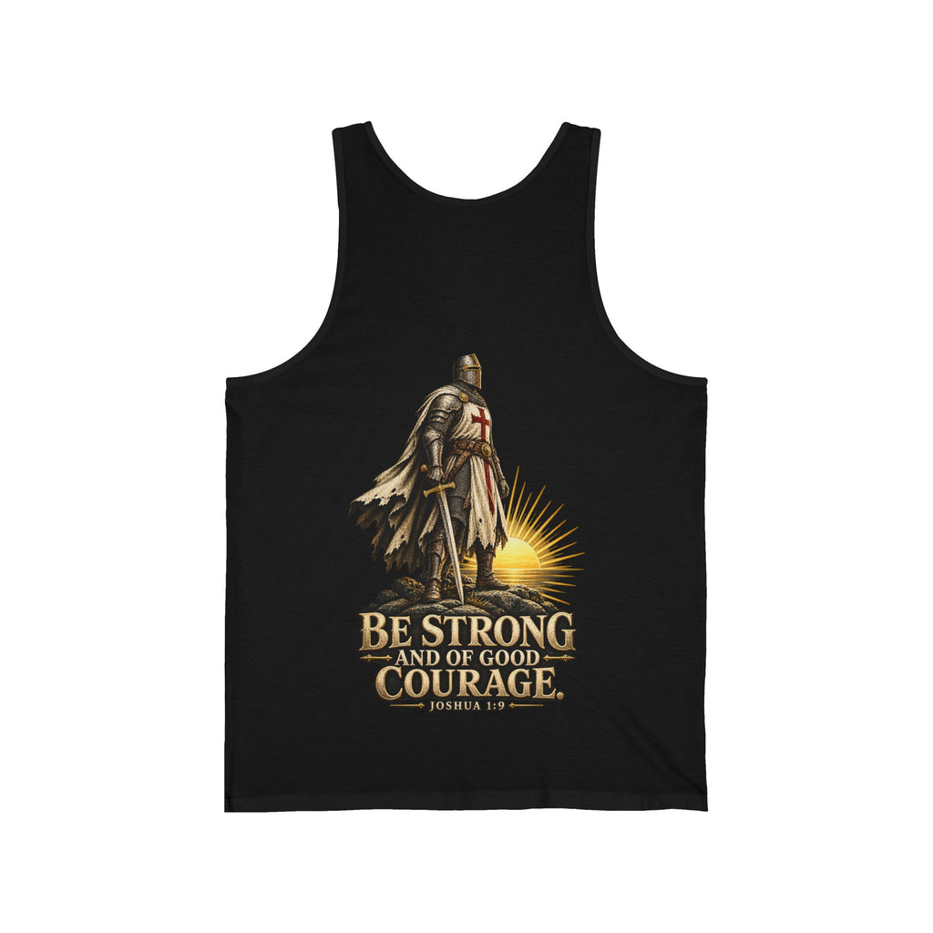 WarDad Be Strong Crusader Tank | Joshua 1:9