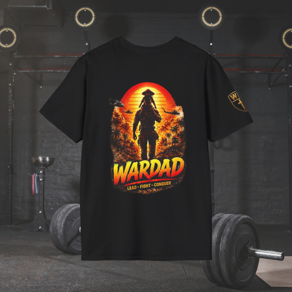 WarDad 80's Sunset Warrior Tee