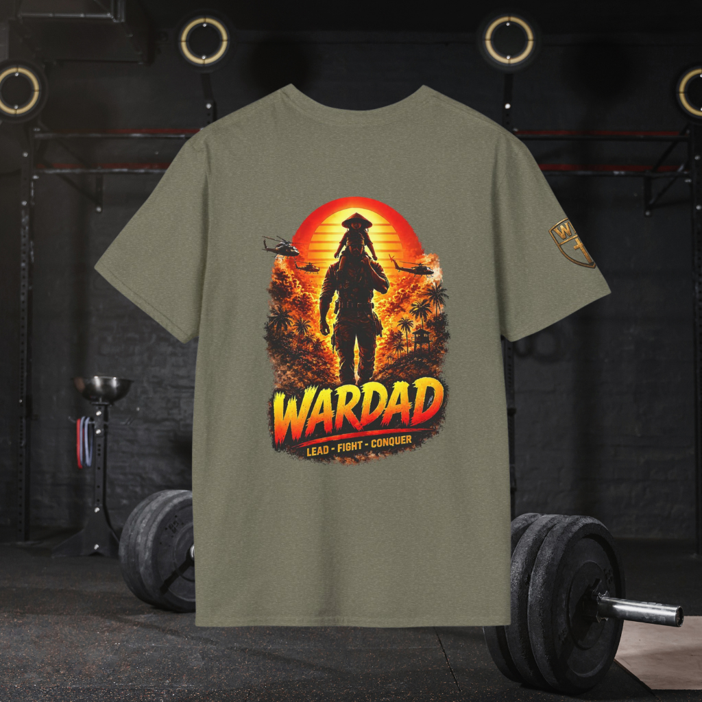 WarDad 80's Sunset Warrior Tee