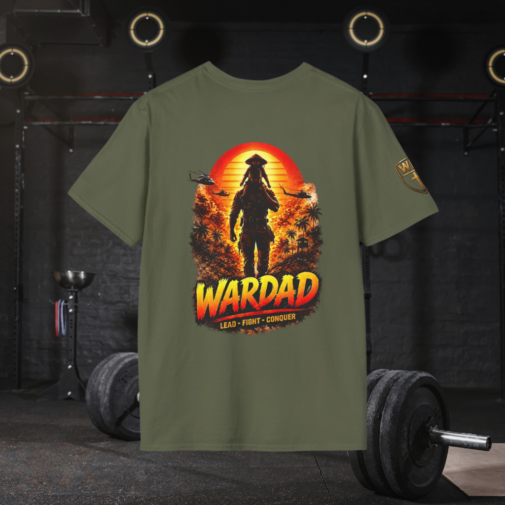 WarDad 80's Sunset Warrior Tee