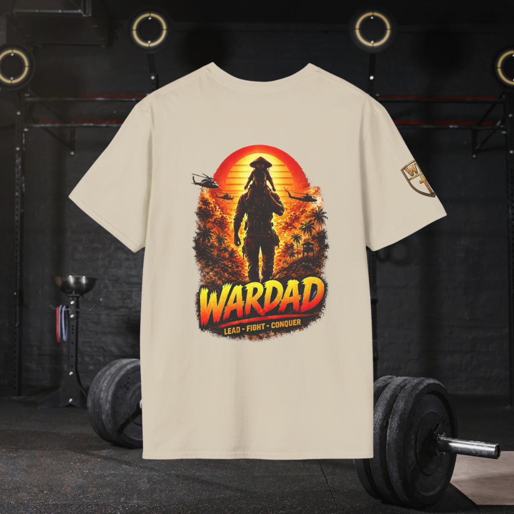 WarDad 80's Sunset Warrior Tee