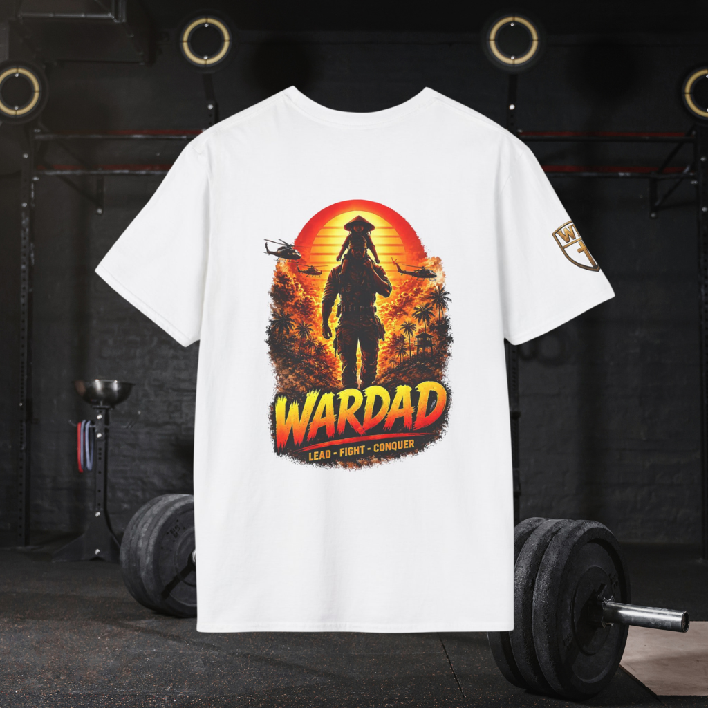 WarDad 80's Sunset Warrior Tee
