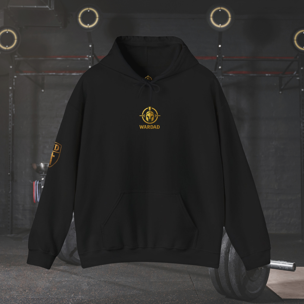 WarDad 80's Sunset Warrior Hoodie