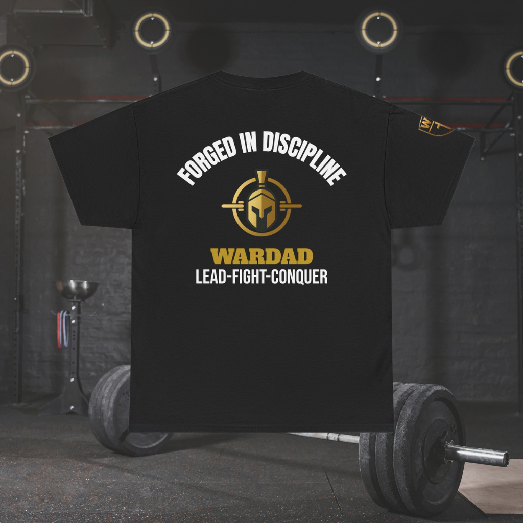 WarDad Training Tee "Forged In Discipline" - Training Apparel