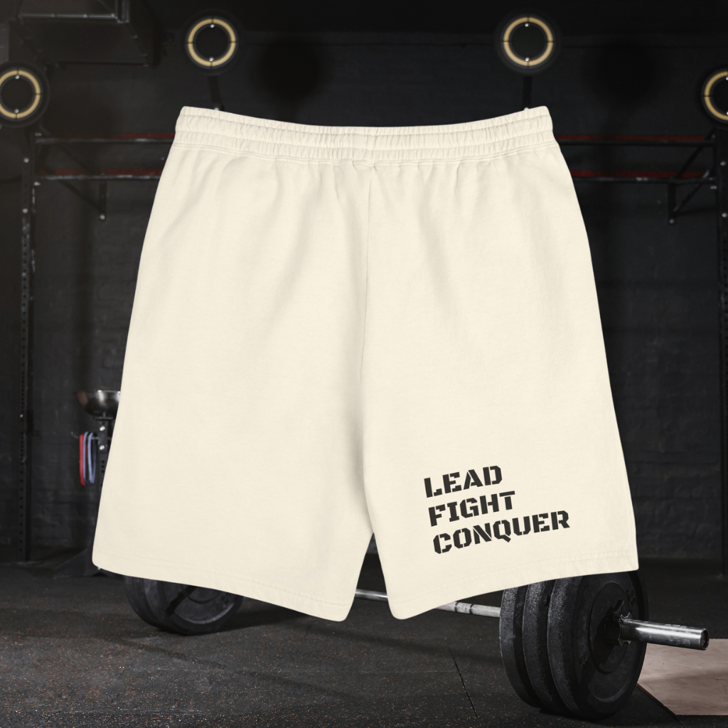 WarDad "lead-Fight-Conquer" Training shorts