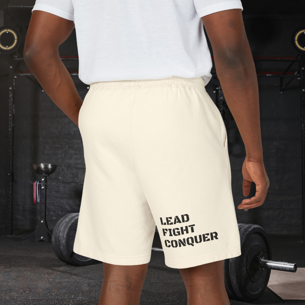 WarDad "lead-Fight-Conquer" Training shorts