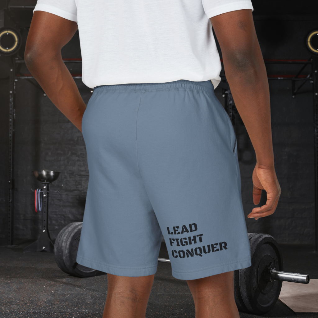 WarDad "lead-Fight-Conquer" Training shorts