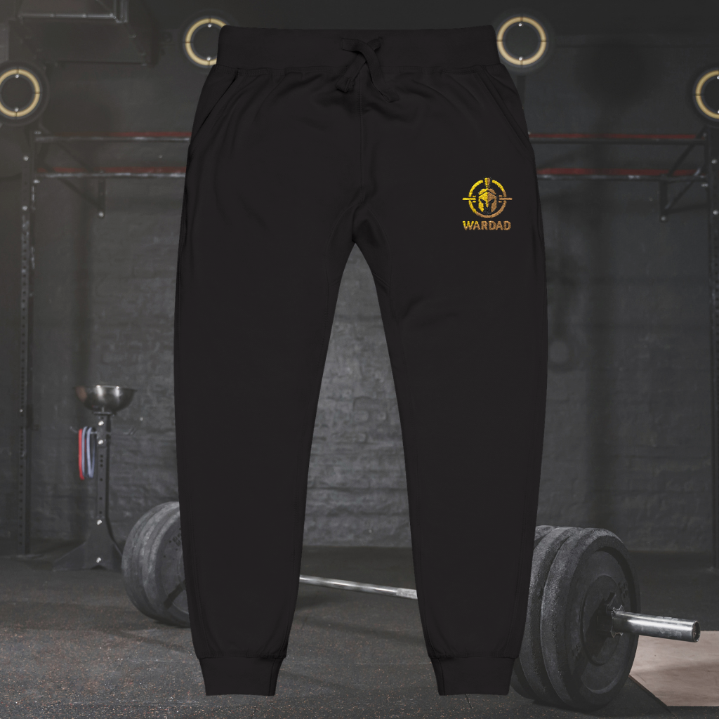 Embroidered WarDad Training Joggers