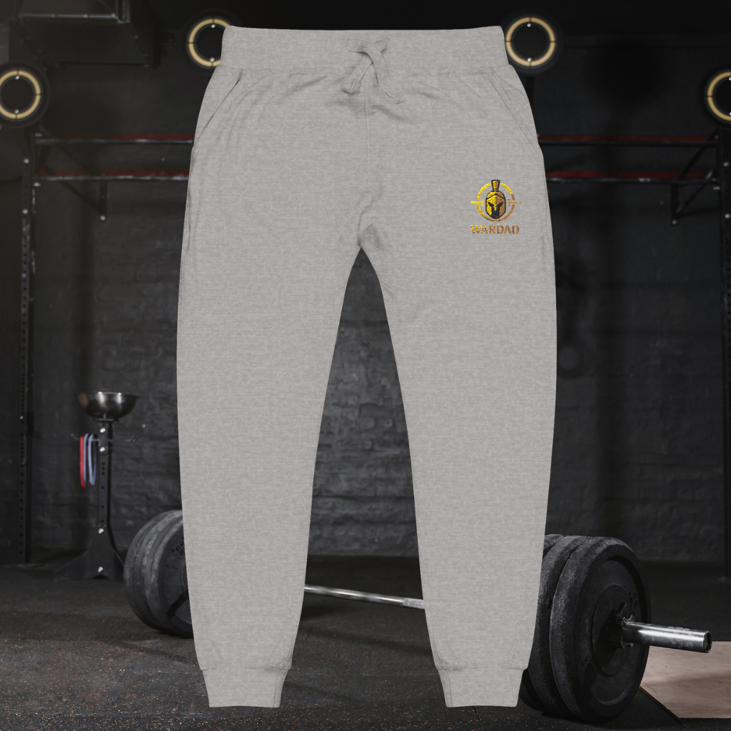 Embroidered WarDad Training Joggers
