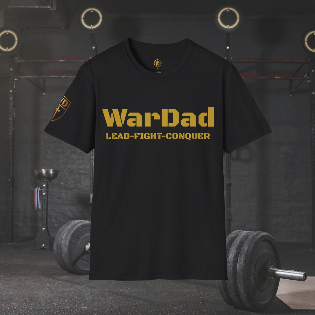 WarDad Gym Shirt – Lead • Fight • Conquer
