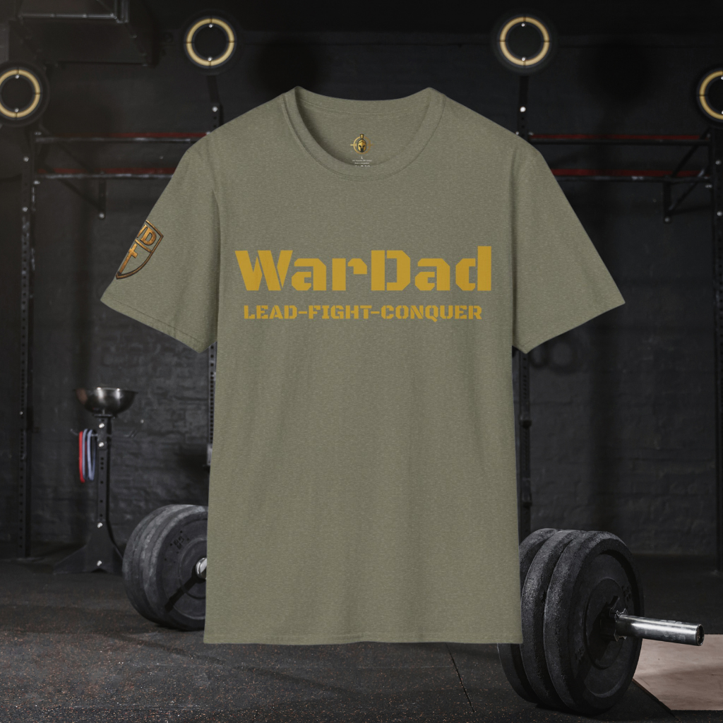 WarDad Gym Shirt – Lead • Fight • Conquer