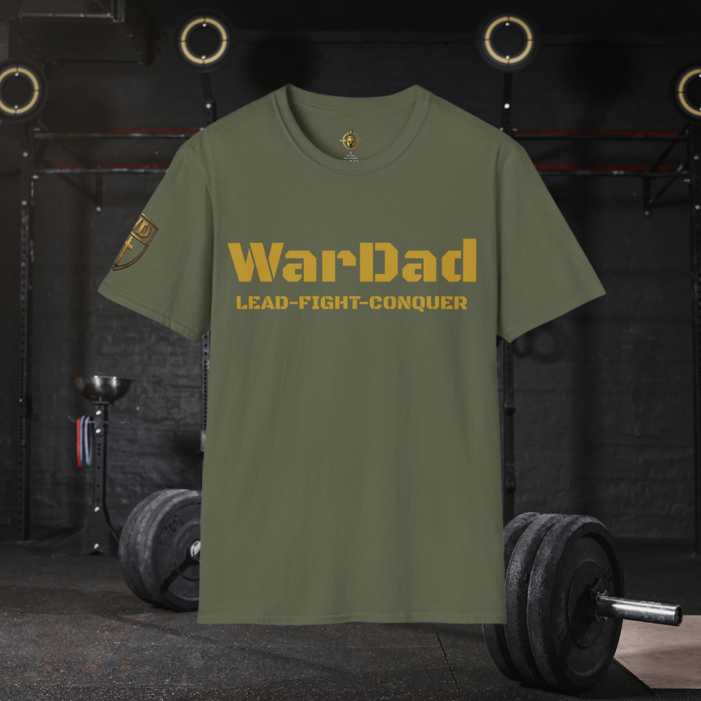 WarDad Gym Shirt – Lead • Fight • Conquer