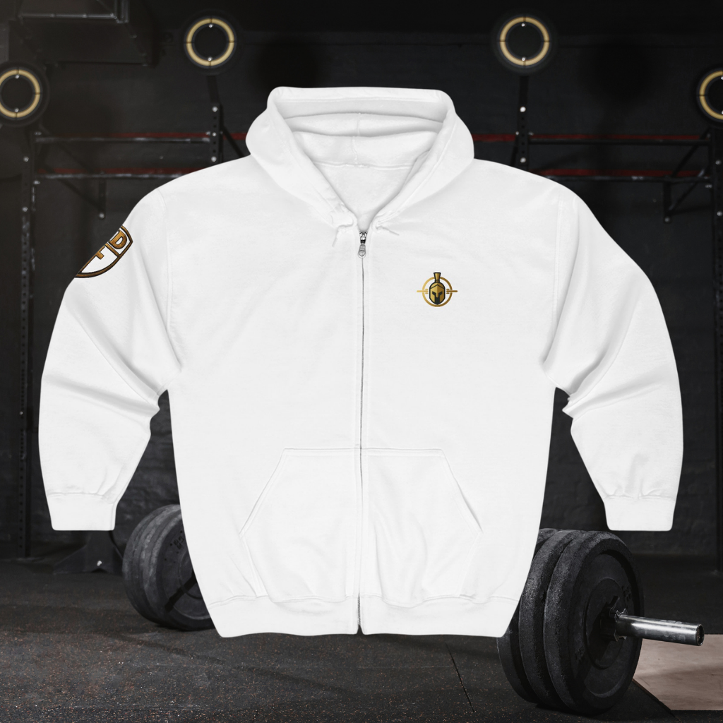 WarDad Crusader Cross Zip Hoodie