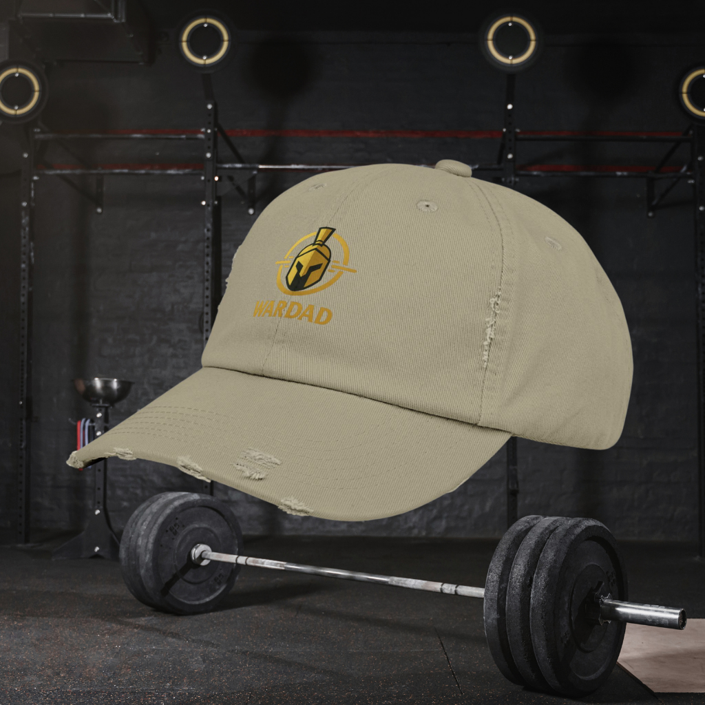 WarDad Distressed Cap - Gifts for Dad