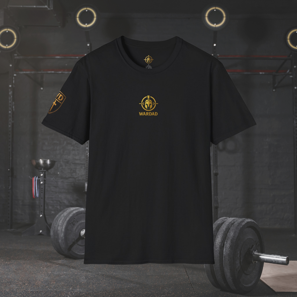 WarDad Boxing Tee "Earn Your Strength" - Training Apparel