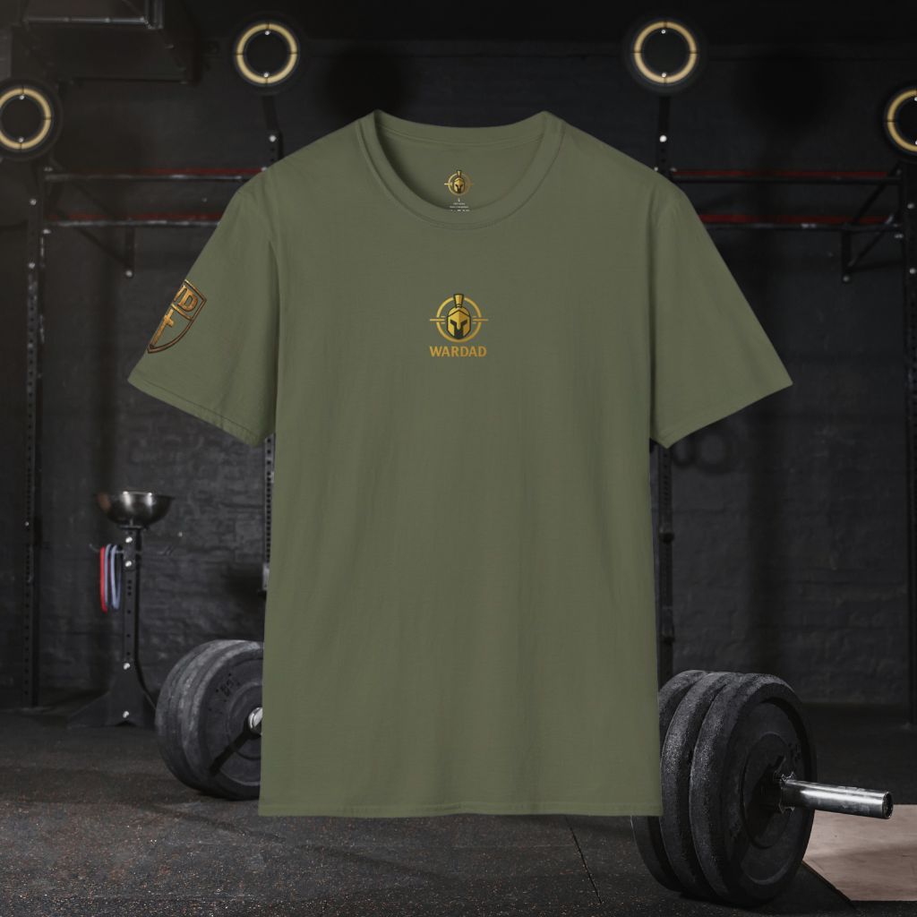 WarDad Boxing Tee "Earn Your Strength" - Training Apparel