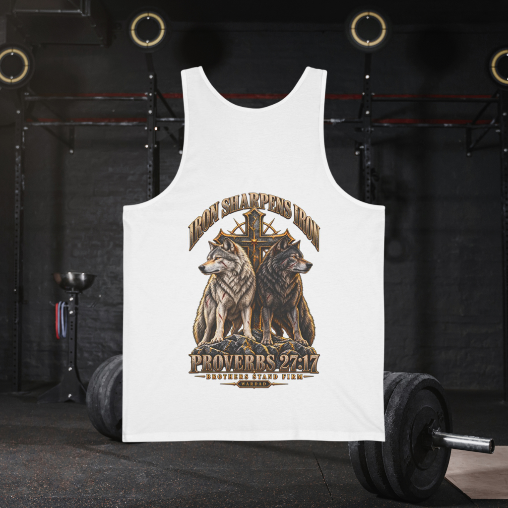WarDad Iron Sharpens Iron Tank | Brothers Stand Firm