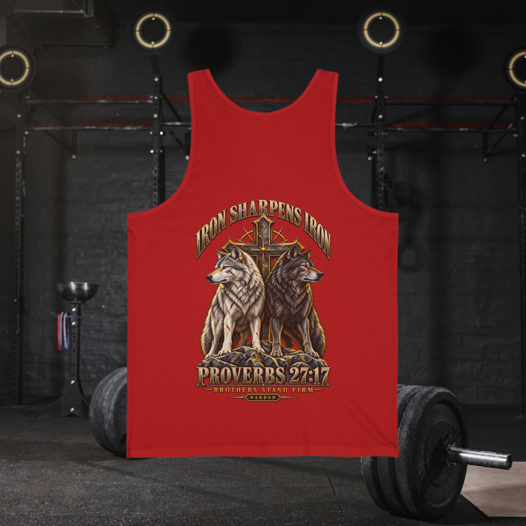 WarDad Iron Sharpens Iron Tank | Brothers Stand Firm