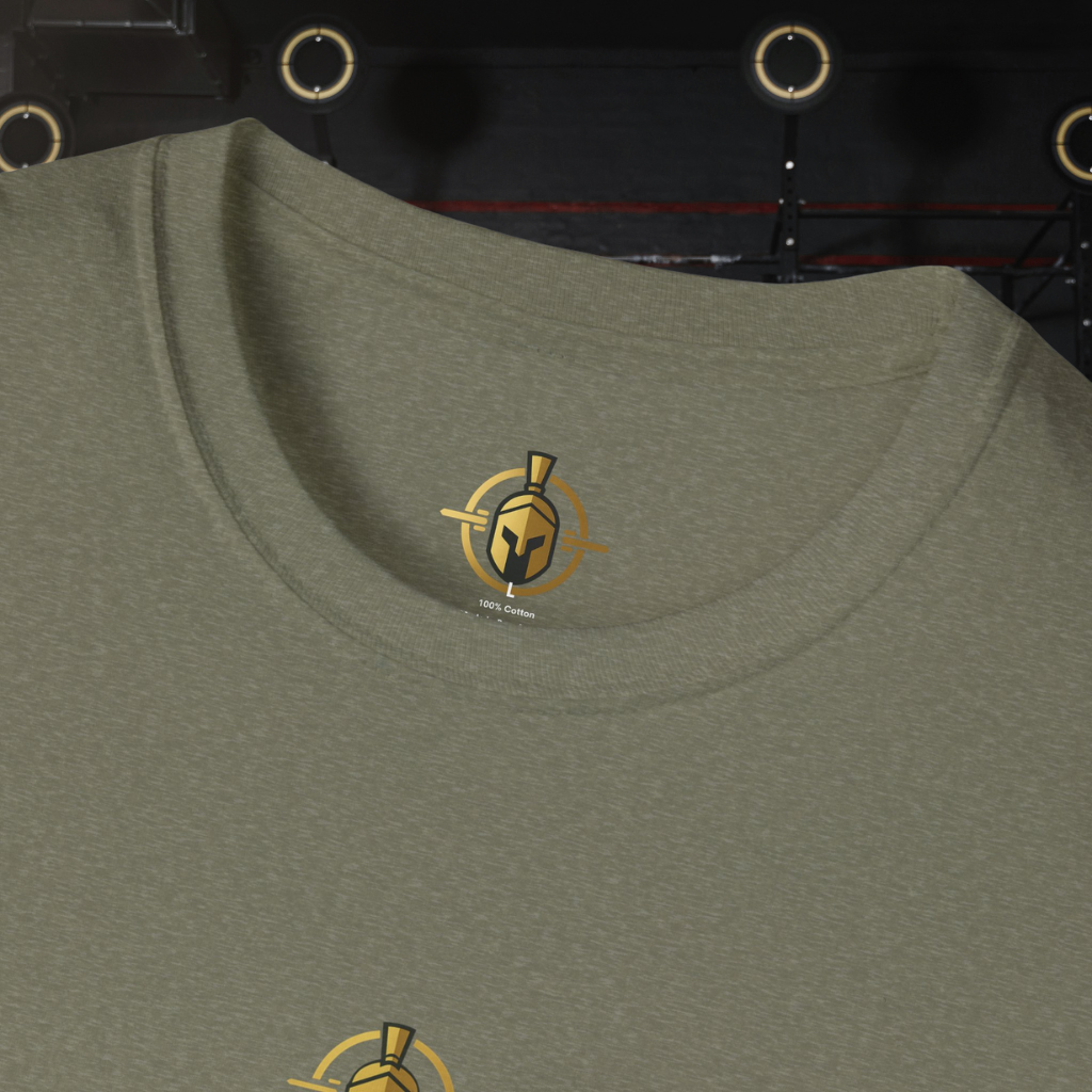 WarDad Be Strong Crusader Tee | Joshua 1:9