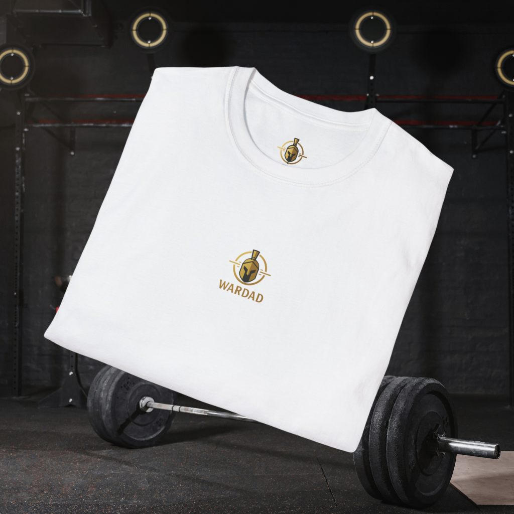 WarDad Faith. Family. Fight. Lion Cross Tee