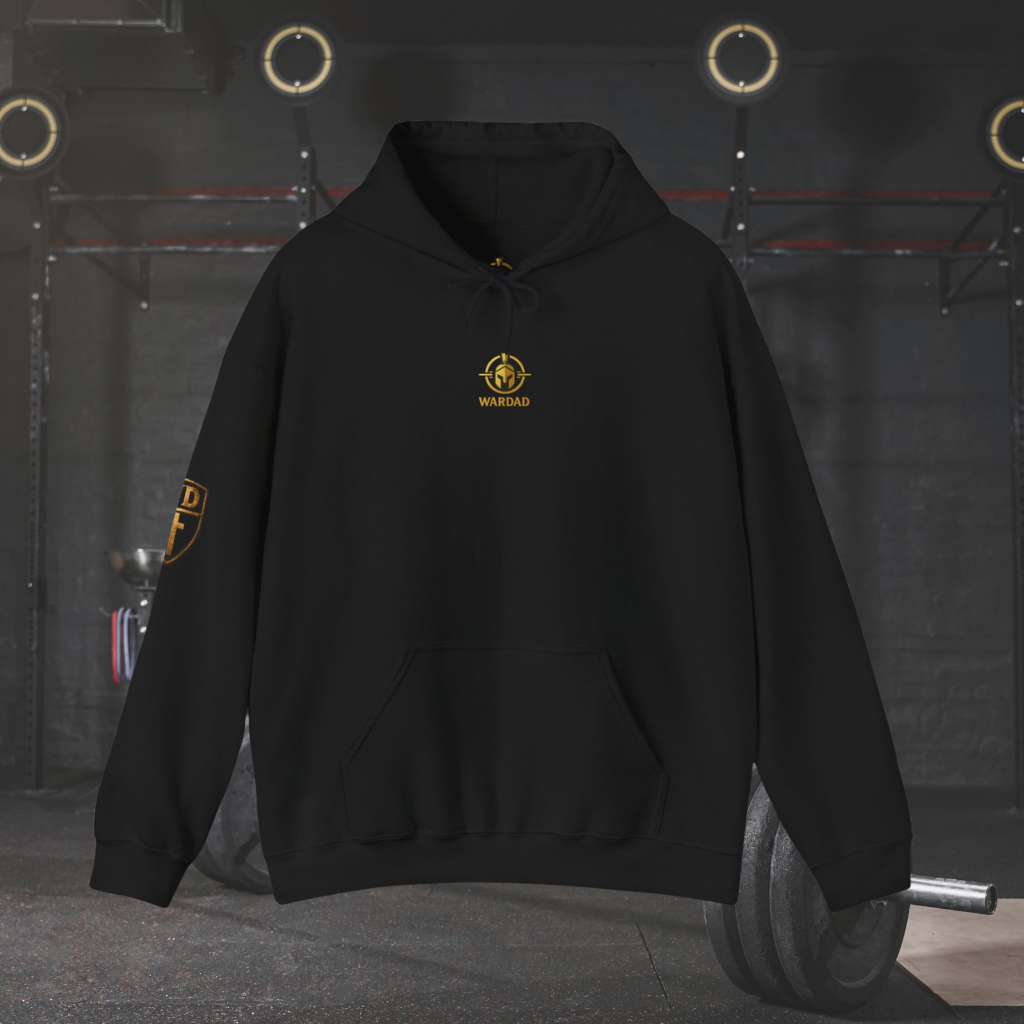 WarDad Iron Faith Hoodie | Built Through Trials