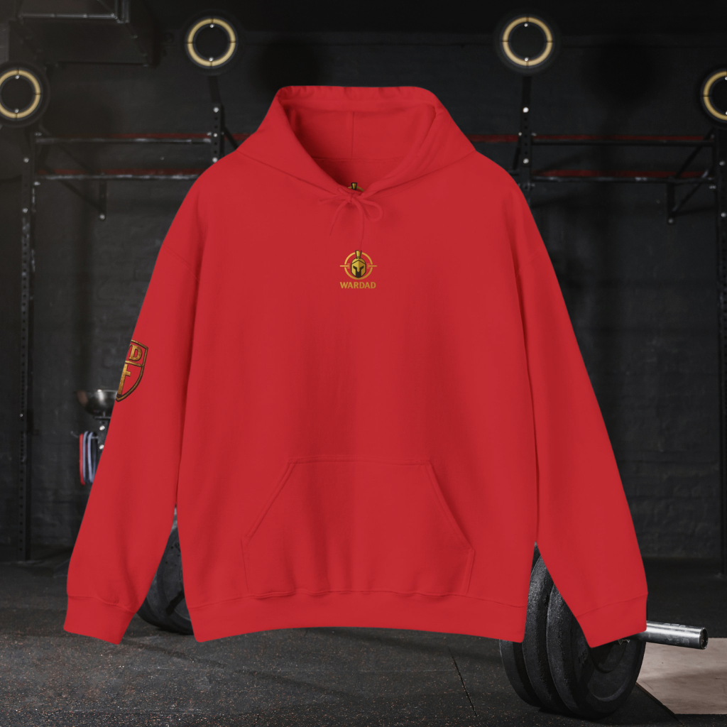 WarDad Iron Faith Hoodie | Built Through Trials