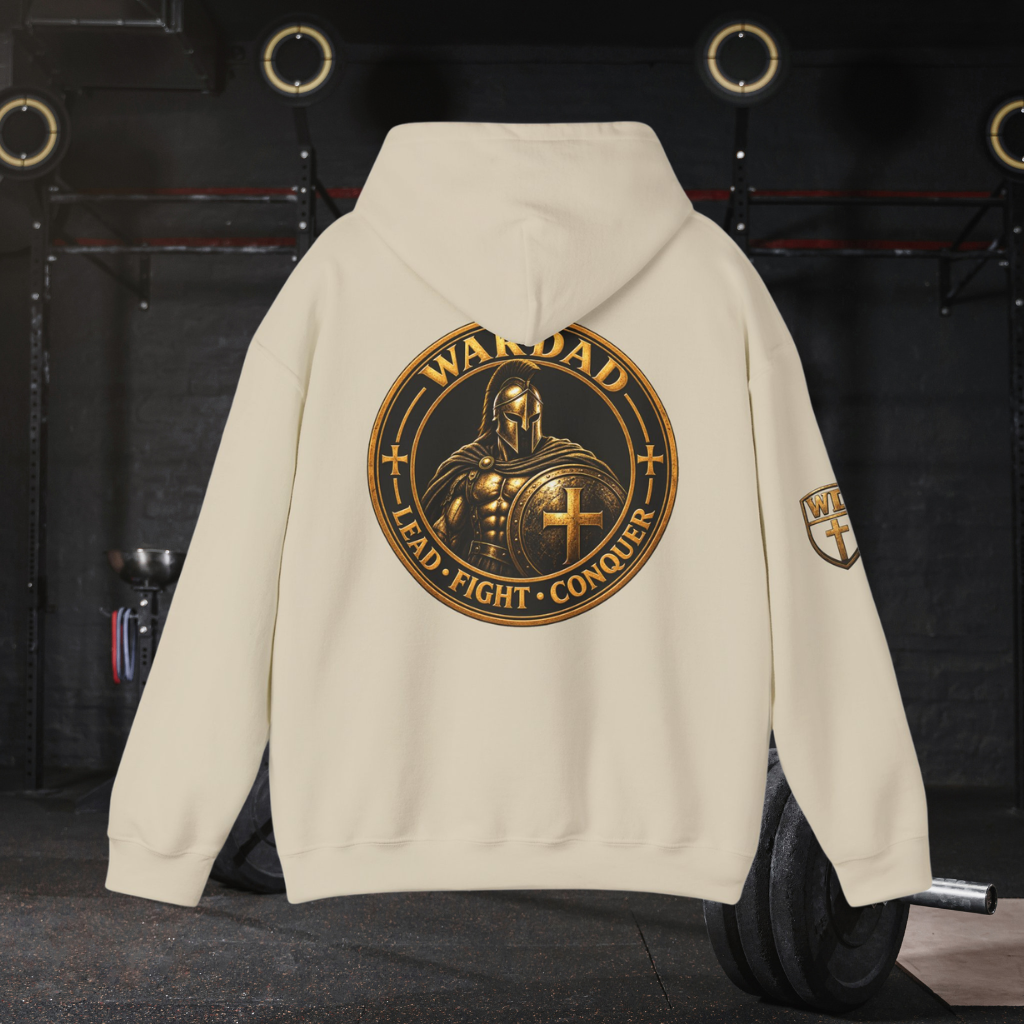 WarDad Spartan Legacy Hoodie | Lead • Fight • Conquer