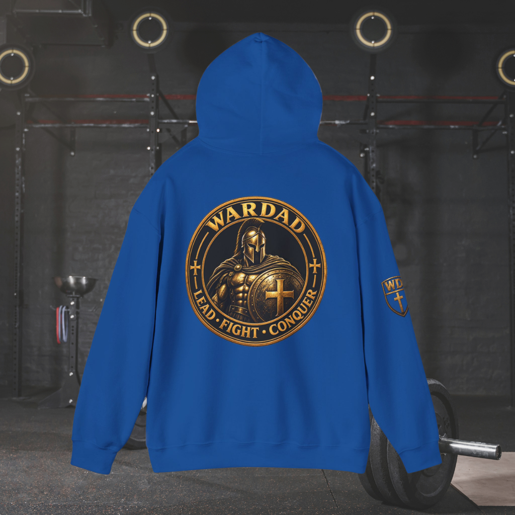 WarDad Spartan Legacy Hoodie | Lead • Fight • Conquer