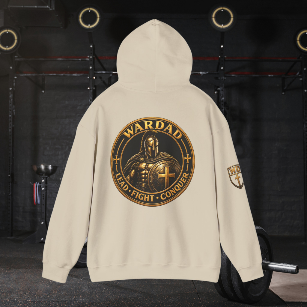 WarDad Spartan Legacy Hoodie | Lead • Fight • Conquer