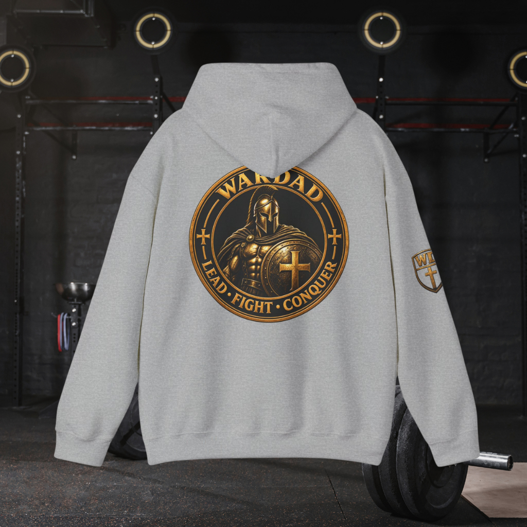 WarDad Spartan Legacy Hoodie | Lead • Fight • Conquer