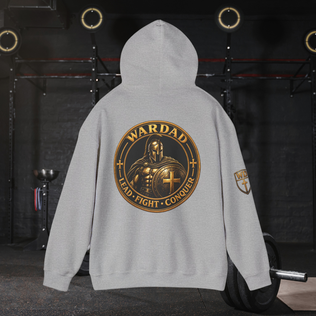 WarDad Spartan Legacy Hoodie | Lead • Fight • Conquer