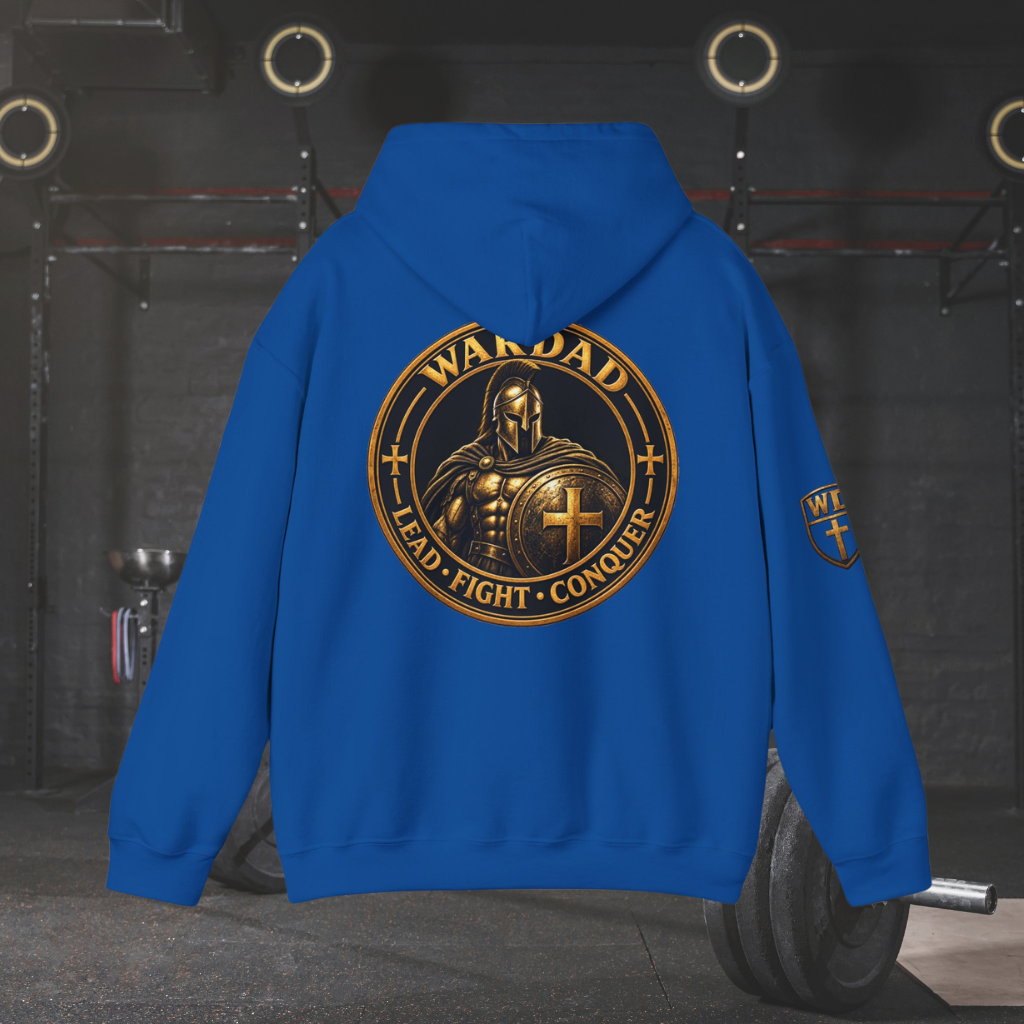 WarDad Spartan Legacy Hoodie | Lead • Fight • Conquer