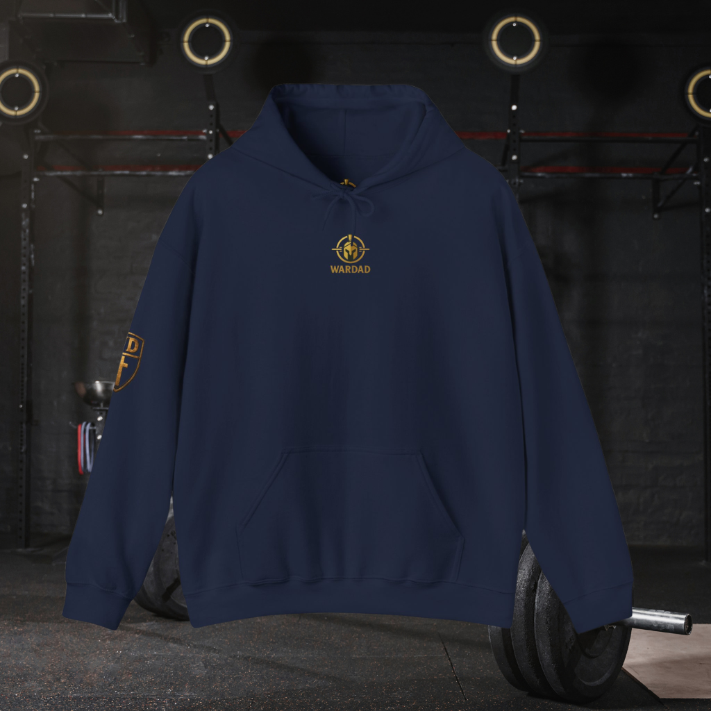 WarDad Crusader Knight Hoodie | Stand Firm in Faith