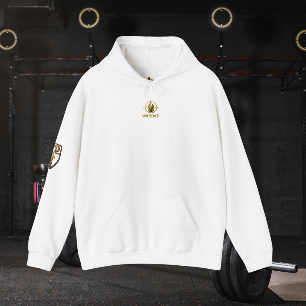 WarDad Crusader Knight Hoodie | Stand Firm in Faith