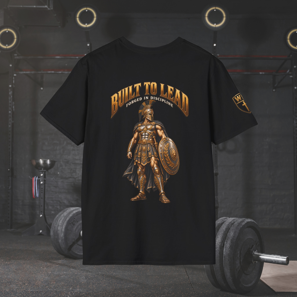 WarDad Training Tee "Built To Lead"