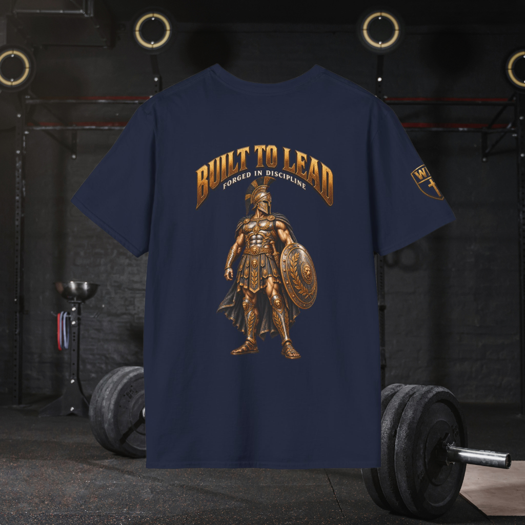 WarDad Training Tee "Built To Lead"